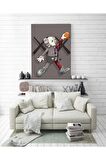 Kaws Basketball Duvar Dekorasyon Kanvas Tablo