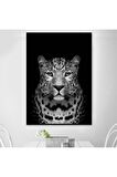 Aslan Leopar Kanvas Tablo