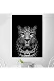 Aslan Leopar Kanvas Tablo