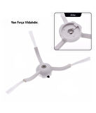 Xiaomi Mop 2 Lite (MJSTL) Uyumlu Yedek Fırça Filtre Mop Seti-6 Parça