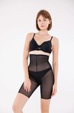 Freshness 0007 Lazer Kesim Tül Yüksek Bel Şort Korse