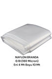 Naksan Kalın Naylon Branda Kurban Kesim Naylonu Bahçe Sera Naylonu 4x10 Eni 4 Mt Boyu 10 Mt