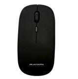 Tüm Cihazlara Uyumlu Akıllı Taşınabilir Şarj Edilebilir Kablosuz Bluetooth Klavye ve Mouse Seti