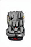 0-36 kg 360 Derece Dönebilen İsofixli Çocuk Oto Koltuğu Gri