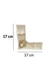 Kanepe Koltuk Tv Ünitesi Konsol Yükseltme Loft Model Plastik Ayak 11 Cm Beyaz Renk 6 Adet