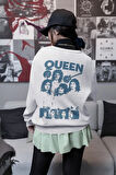 Queen Baskılı Unisex Oversize Müzik Grubu Sweatshirt
