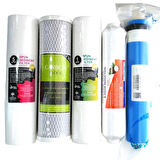 Lotto Filters Aqualine Su Arıtma Filtre Seti 5'li Çift Spun 75 Gpd Vontron Membran