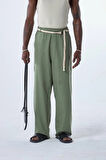 LULİKWEAR BELİ İPLİ KETEN PANTOLON 