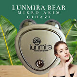 LUNMİRA BEAR 02 WHITE( MikroAkım & AntiShock & UltrasonikTitreşim ) Yüz Germe Cihaz