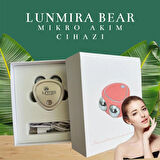 LUNMİRA BEAR 02 WHITE( MikroAkım & AntiShock & UltrasonikTitreşim ) Yüz Germe Cihaz