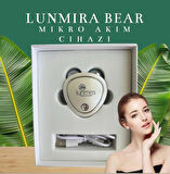 LUNMİRA BEAR 02 WHITE( MikroAkım & AntiShock & UltrasonikTitreşim ) Yüz Germe Cihaz