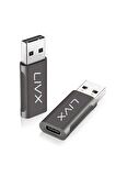 LivX Type C To Usb 3.0 Çevirici Dönüştürücü Otg Adaptör Ikili Paket Otgcf 2PAKET-OTGCF