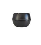 KOKUSUZ PLASTİK KÜLLÜK SİYAH(yuvarlak)