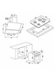 LUXELL GRİ OPALL ANKASTRE SET 15 PROGRAM