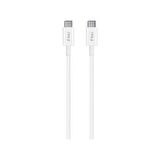 ttec Type-C to Type-C 120cm 60W PD/QC Hızlı Şarj/Data Kablosu Beyaz 2DK36B
