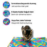 Miyav Serinletici Kedi Minderi 60x40 cm 2 Adet Termo Jel Dahil