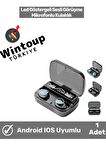 M10 Bluetooh Kulaklık V5.3 Dijital Göstergeli Stereo Dokunmatik HD Ses