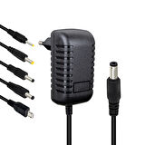 S-Link SLX-52A 5-9-12 Volt - 2 Amper Çok Uçlu Telefon Tablet PC Akü Akıllı Şarj Adaptörü
