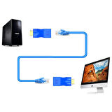 HDMI To Cat5-Cat6-Cat7 Extender 30 Metre Uzatıcı, 4K HDMI Extender, Cat6 Hdmi Görüntü Aktarma,