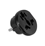 Türk Erkek Fişli, Universal, Ingiliz Amerika Fişi Prizi, Çevirici, Priz Dönüştürücü, Seyahat Adaptörü, 16a 250v NK-605K
