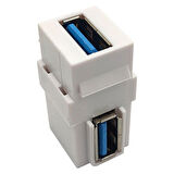USB 3.0 90 Derece Dişi-Dişi Konnektör