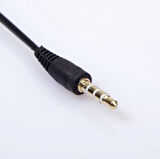 3.5 Mm Stereo Kulaklık 3 Çizgili + Hoparlör Çoklayıcı Kablo