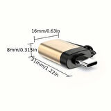 USB3.0 to Type C Çevirici Dönüştürücü OTG Adaptör, Süper Hızlı,