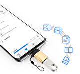 USB3.0 to Type C Çevirici Dönüştürücü OTG Adaptör, Süper Hızlı,