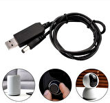 Usb to DC Adaptör Çevirici, 100 Cm, Çevirici Kablo, 3.0*1.5 Dc Uç