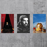 3 lü poster tablo M29