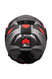 SCOPE 2 DURIA MAT SİYAH-KIRMIZI KASK