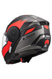 SCOPE 2 DURIA MAT SİYAH-KIRMIZI KASK