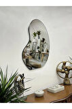 Fawdecor Armut Model Dekoratif Duvar Aynası, Modern Ev Aynası m3