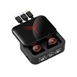 OnePlus 12R Uyumlu M88 Powerbankli Ledli Bluetooth Kulaklık