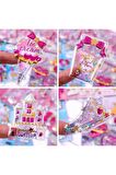 Shining magic model-1 glitter kabartma şeffaf telefon tablet çocuk sticker etiket çıkartma