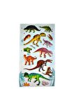 Kabartma Dinozor-4 puffy çocuk kız erkek defter tablet telefon dekoratif etiket çıkartma sticker