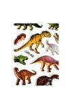 Kabartma Dinozor-4 puffy çocuk kız erkek defter tablet telefon dekoratif etiket çıkartma sticker
