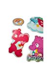Kabartmalı Cute care bears model-5 çocuk kız erkek laptop tablet çanta etiket çıkartma sticker
