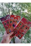 3 sayfa 3D kabartma dekorasyon kız çocuk çıkartma defter etiket