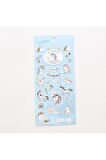 3 Sayfa Unicorn Defter Okul Etiket Sticker Günlük Çocuk Etiket