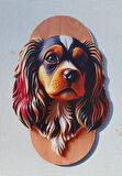 2 Adet 3D Görünümlü Köpek V2 Magnet 6 x 9 cm