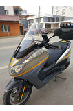Yamaha Majesty 400 Siperlik Ön Cam 2005 2006 Model 68cm Şeffaf Renkli 4mm