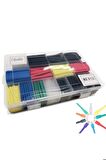 [brand] Isıyla Daralan Makaron Kablo Seti 580 Parça Kablo Tamir Kiti