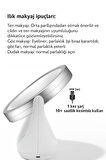 5 Kat Büyütmeli LED Işıklı Makyaj Aynası Dokunmatik  Döner Başlık
