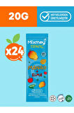 Mixmey Mango Meyve Bar 24 Adet | Doğal Ve Glutensiz Sağlıklı Atıştırmalık - 20gr X 24 Adet