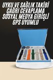 7 Kordonlu Unisex Akıllı Saat Çoklu Kordon Seçeneği Amoled Ekran