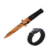 Columbia Turuncu Çakı FST-5001 22 CM