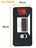 Beylini Xxl Gaming Oyuncu Mousepad Masa Matı Laptop Altlığı Sümen Su Geçirmez Kaymaz Taban 45X90 CM