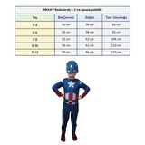 Captain Amerika Kostümü - Kaptan Amerika Kostümü - Captain Amerika Çocuk Kostümü