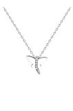 Sertifikalı Swarovski Taşlı Yusufçuk 925 Gümüş Kolye